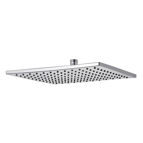 Flor de ducha articulada plástica cuadrada 30 cm. FV