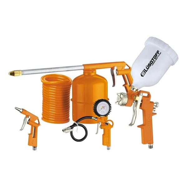 Kit para Compresor Lusqtoff AA-5000K Set 5 piezas