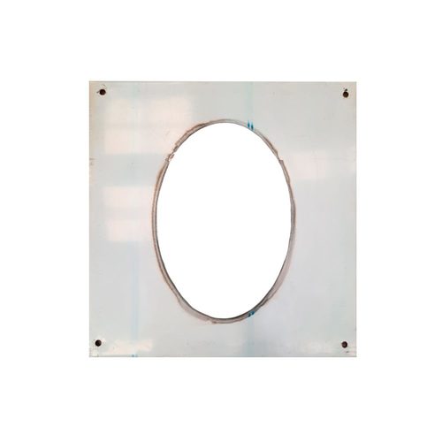 Tapa pared accesorio Tromen acero inoxidable 8''