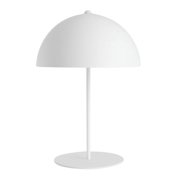 Lampara Velador Fijo Moderno Faroluz Blanco 5350-a