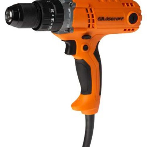 Taladro Percutor y Atornillador Lusqtoff TAL450-9 13mm 450w 1800rpm