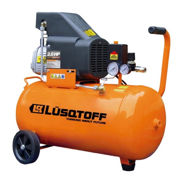 Compresor de Aire Lusqtoff LC-2025BK Mando Directo 25L 115psi