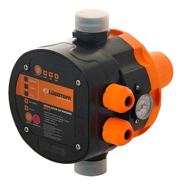 Regulador Automatico Presion Lusqtoff MPS-2 1100w 10bar 10A