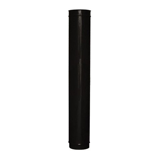 Caño enlozado negro 6'' para salamandras Tromen