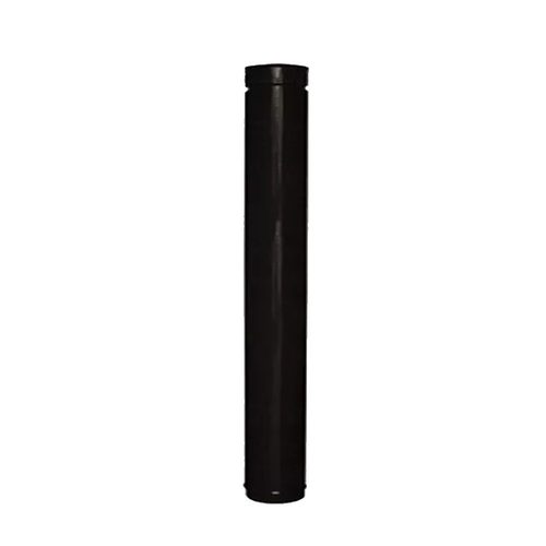 Caño enlozado negro 4'' para salamandras Tromen