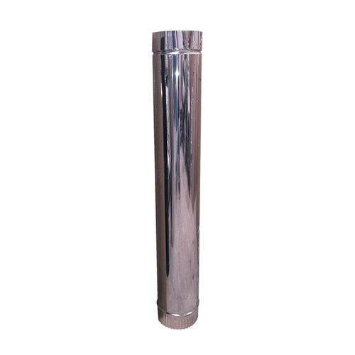 Caño 6'' Acero Inoxidable para salamandras Tromen