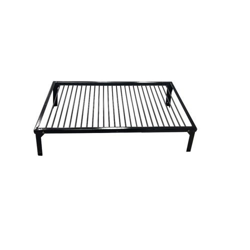 Parrilla Portatil Tromen Con Patas Plegables - PP 80 Enlozada