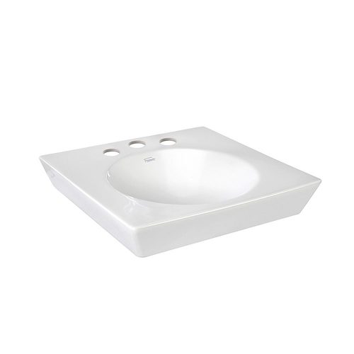 Bacha baño cuadrada 3 agujeros Ferrum Tori L250K