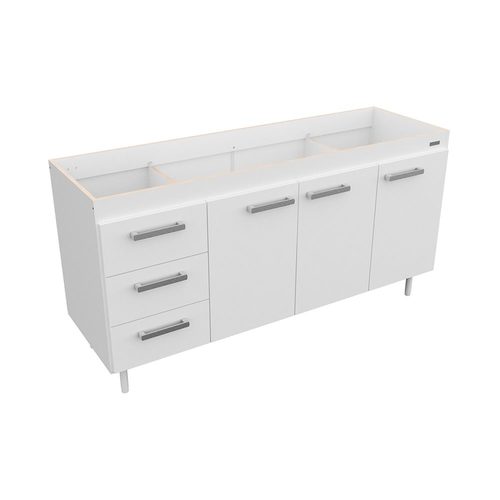 Bajo mesada cocina 3 puertas 1,60 m. Mosconi Express