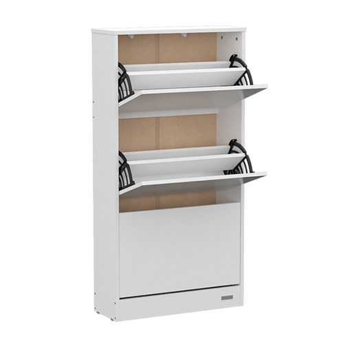 Organizador de zapatillas zapatero 3 puertas Mosconi BLANCO