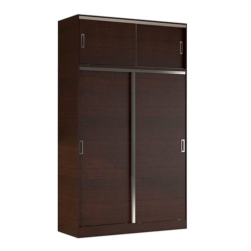 Placard 2 puertas corredizas 1,40 m. + baulera Dakar Mosconi WENGUE