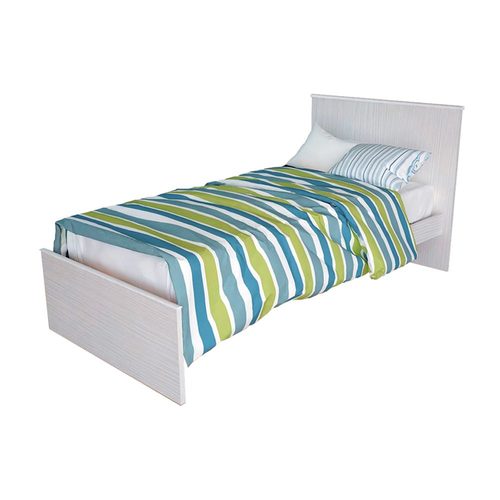 Cama nido de 1 plaza con respaldo Mosconi Nature