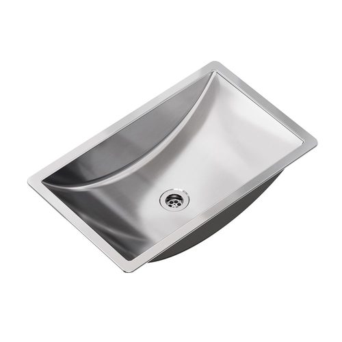 Bacha baño pileta simple Johnson Acero Danna