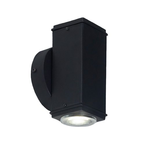 Aplique exterior pared bidireccionales cuadrado largo Faroluz