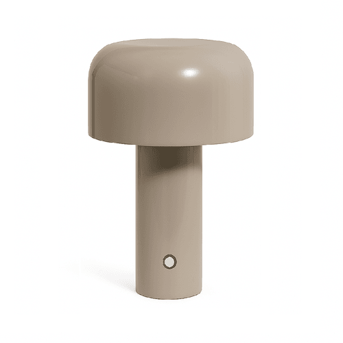 Velador Led Inalambrico Recargable Gris 13x13cm I-401/GR