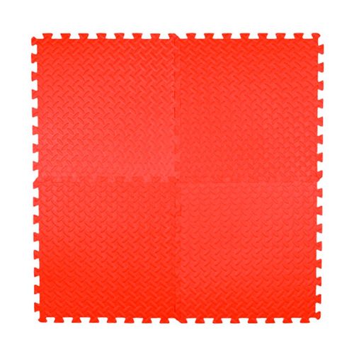 Piso de goma eva antigolpes encastrable Rooby ROJO