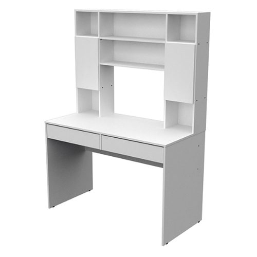 Escritorio Con Alzada 720 Linea Nature Color Blanco