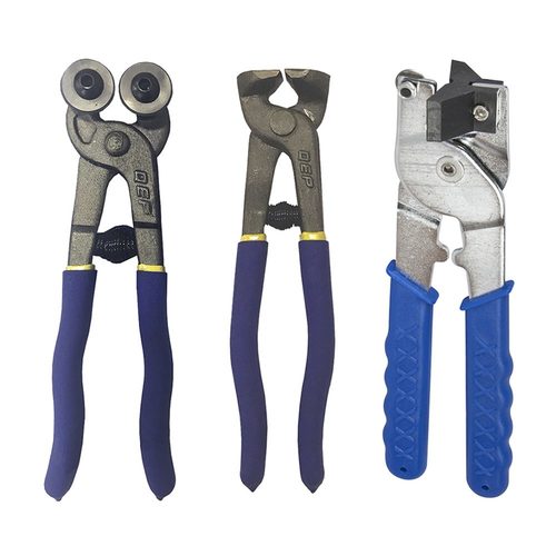 Kit pinza tenaza mosaiquismo corte cerámica venecitas QEP x3