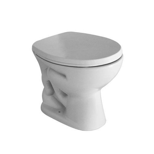Inodoro Corto Ferrum Andina + Tapa Sin Mochila Blanco