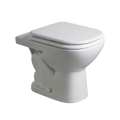 Inodoro corto + Tapa asiento Ferrum Bari
