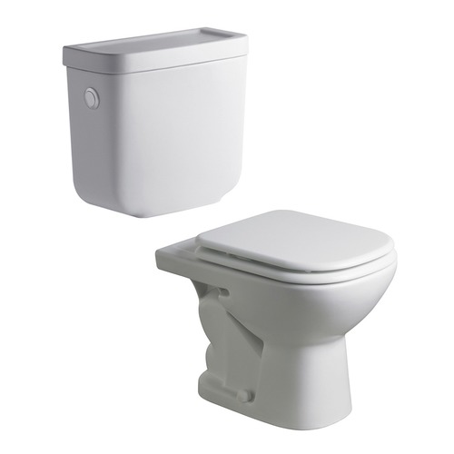 Combo Inodoro Depósito Tapa asiento Ferrum Bari