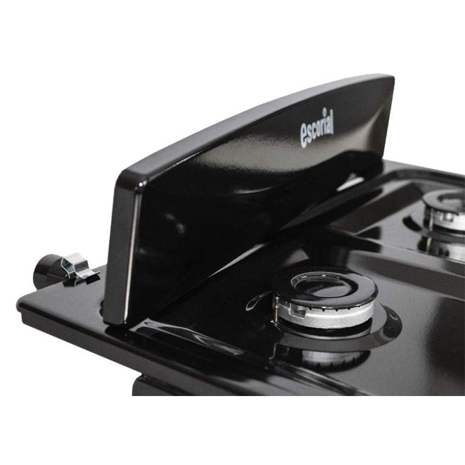 COCINA GAS ENVASADO 50CM ESCORIAL CANDOR S2 NEGRA