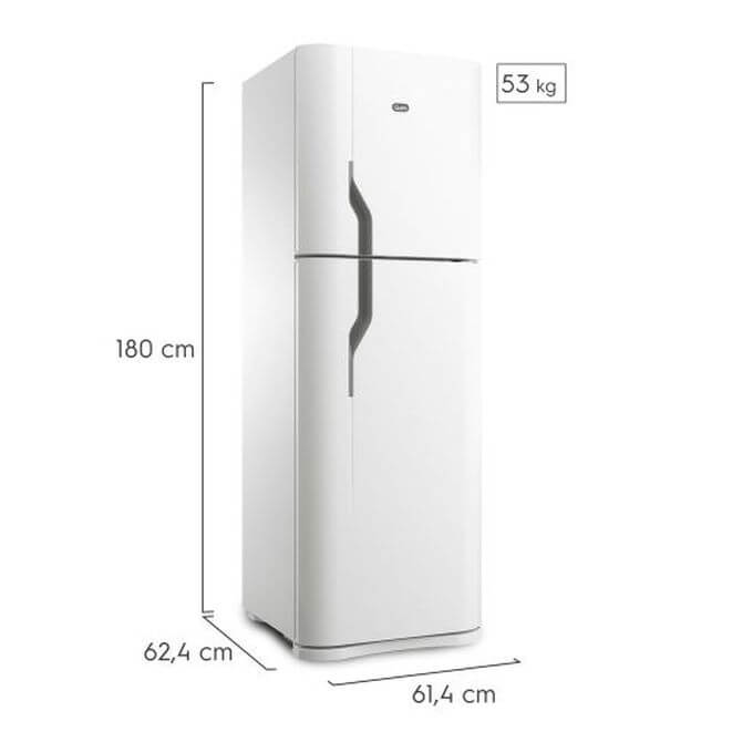 HELADERA GAFA CYCLE FROST HGF388AFB 365LT 62X62X180 EFEICIENCIA A