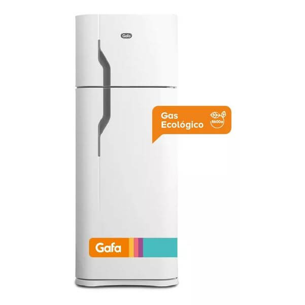 HELADERA GAFA HGF368AFB 2F 330LTS EFICACIA A BLANCA