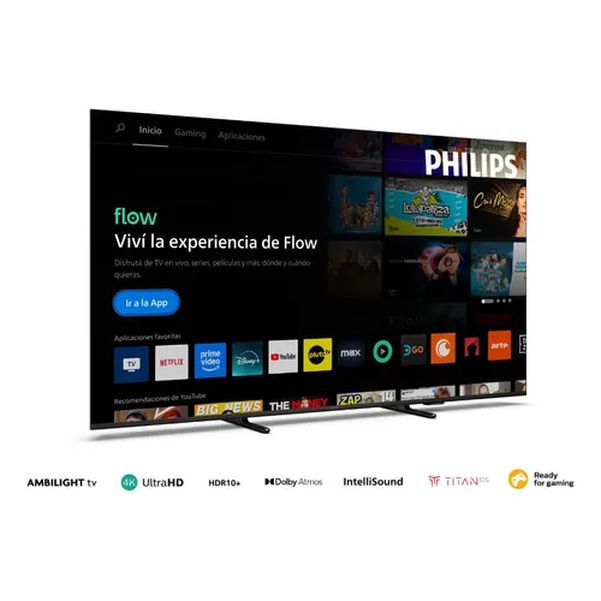 SMART TV PHILIPS 65 65PUD8100/77 SMART 4K TITAN