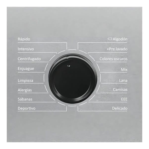 LAVARROPAS ENOVA LE08F10-GR-L 8KG 1400RPM INVERTER GRIS